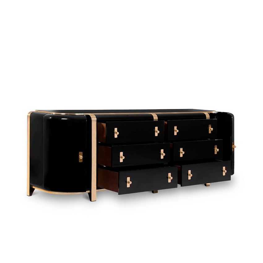 Art Deco Retro Vibe: The Sideboards