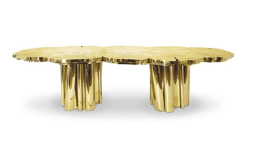 Hollywood Regency: Top Dining Tables For Statement Dining Rooms