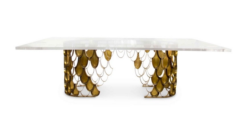 Hollywood Regency: Top Dining Tables For Statement Dining Rooms