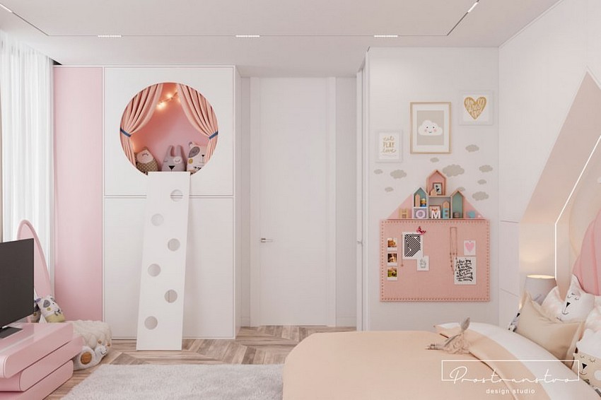 Kid's Bedroom Inspirations: Prostranstvo Design Studio's Lovely Decors