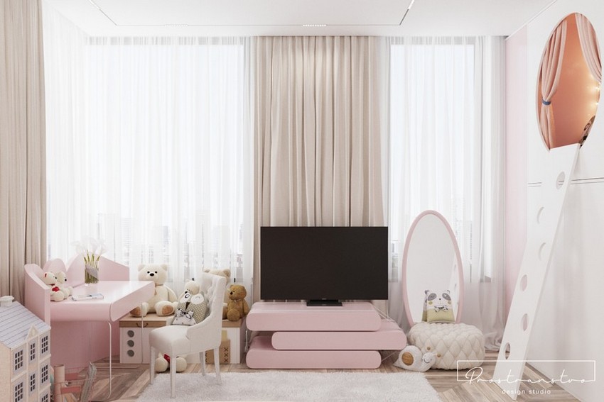 Kid's Bedroom Inspirations: Prostranstvo Design Studio's Lovely Decors