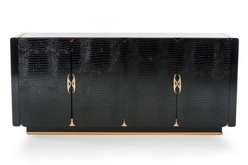 Exclusive Design: Luxury Sideboards With Unique Golden Details