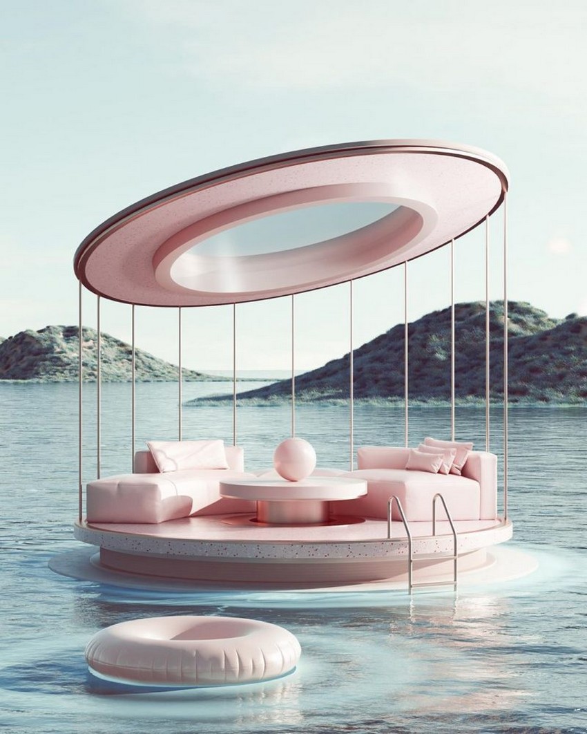 Design At Its Finest: Pastel Colors and Looped Shapes