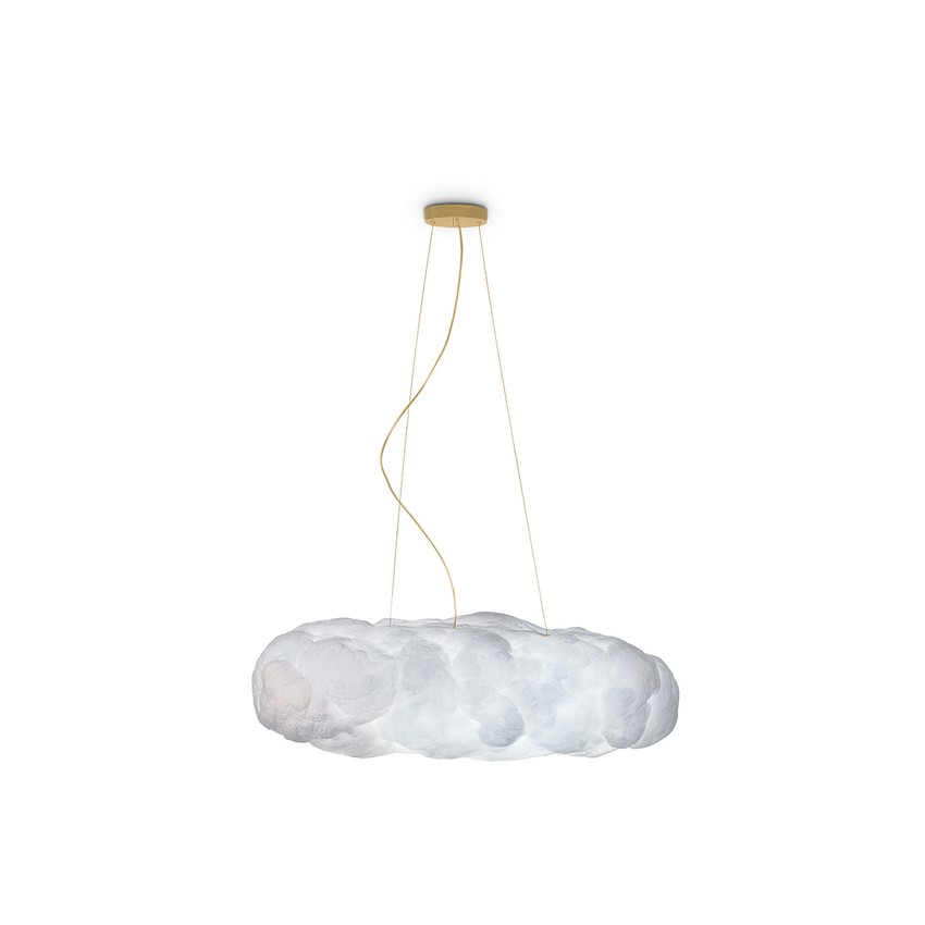 Gender-neutral Kids Bedroom by 2Deco Studio Featuring Cloud Lamps