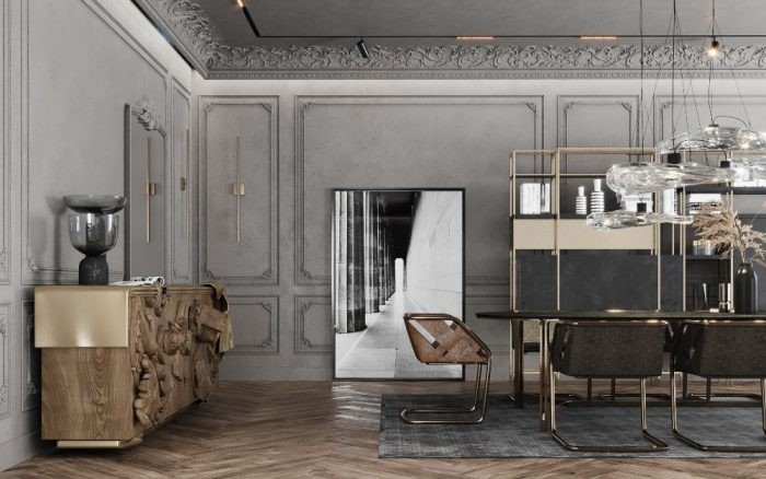 Step Inside A Luxury Modern Classic Villa In Dubai