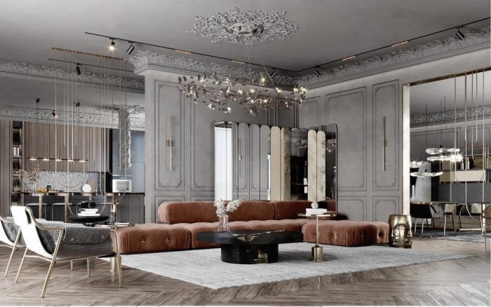 Step Inside A Luxury Modern Classic Villa In Dubai