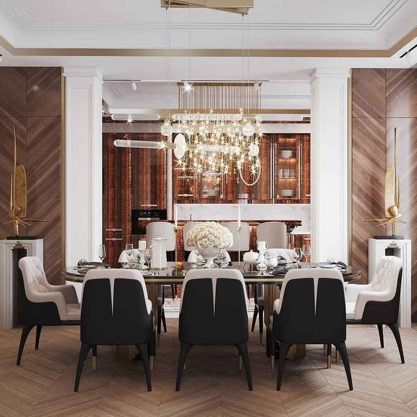 luxury dining room