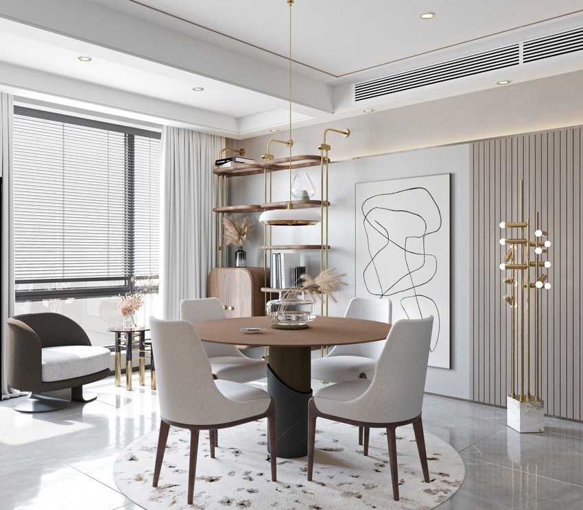 Inspiration Time: When Modern Design Meets A Japandi Dining Room