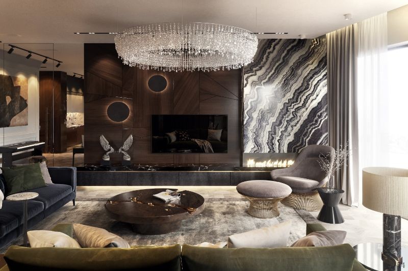 Earth Tones Set The Mood In This Luxury Moscow Apartment by Studia 54