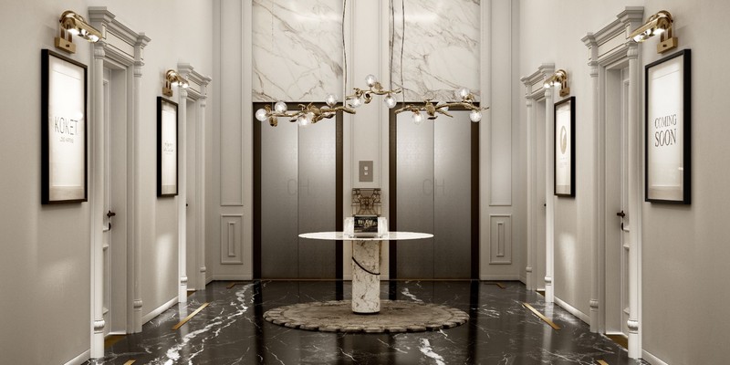 Cremoso Room: Modern Design Rules In The Main Entrance