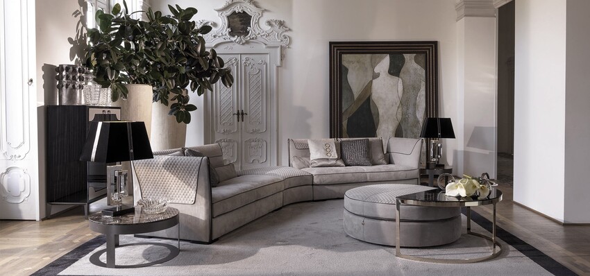 Luxury Design Brands Presenting Modular Sofas at Salone del Mobile