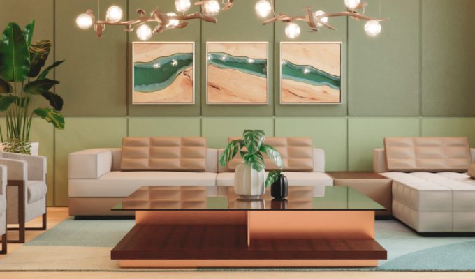 Refreshing Living Room In Partnership With Rodrigo Merlo