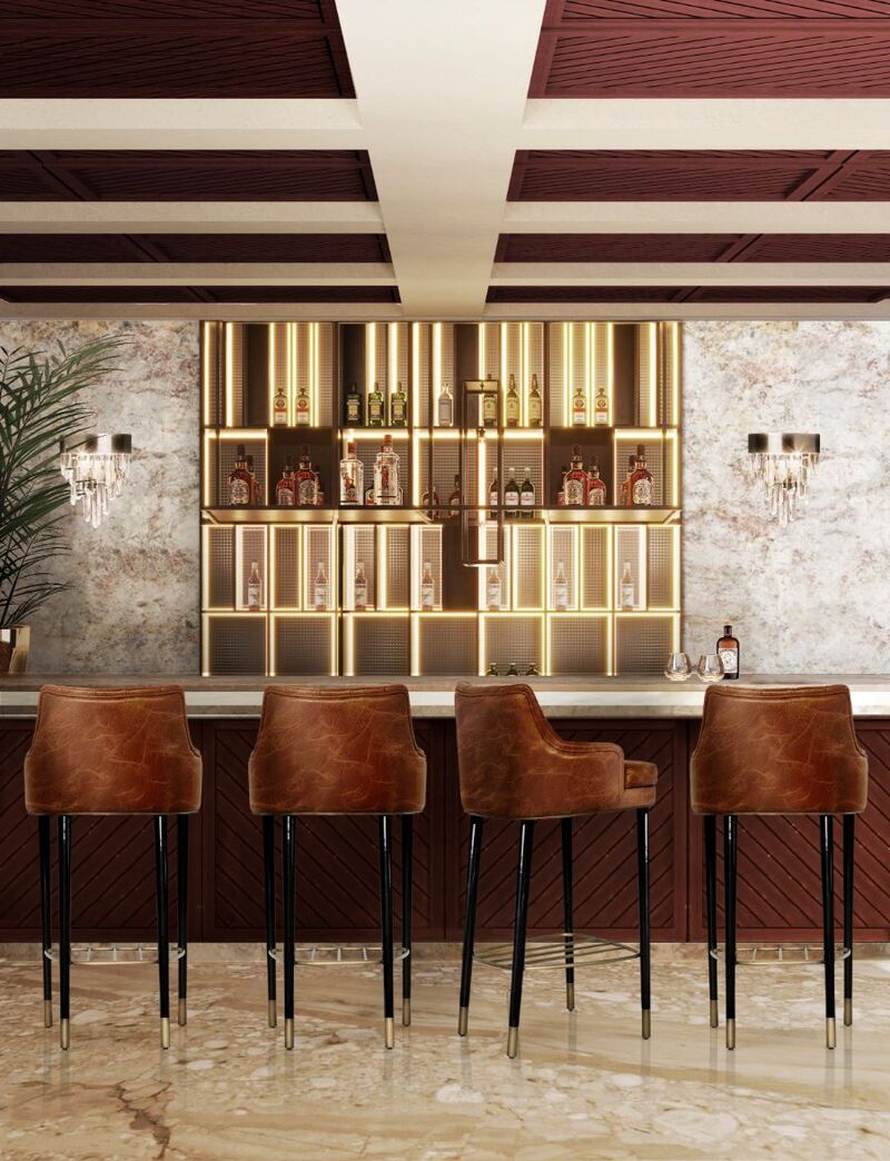 7 Amazing Luxury Bar Chairs For Stylish Interiors
