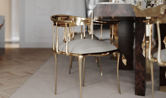 Luxury Dining Chairs That Bring Elegant Drama To Your Dining Room