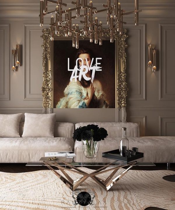 LIVING ROOM IN A UNIQUE STYLE | Covet House | Inspirations and Ideas