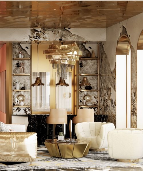 golden-living-room-in-an-eclectic-design