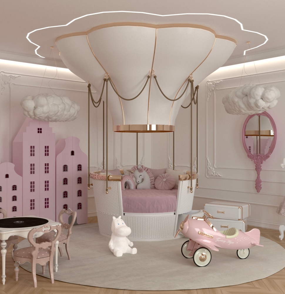 Luxury Nursery Room by Wise Interiors