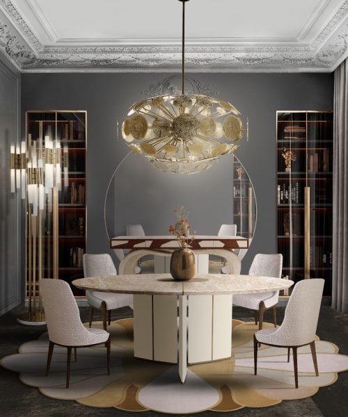 The Immeasurable Power Of A Luxury Dining Room In Nude Tones