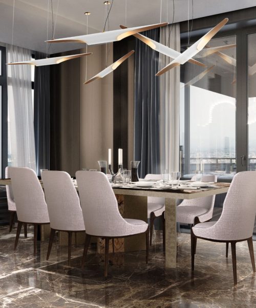 Elegant Dining Room Design In Neutral Tones