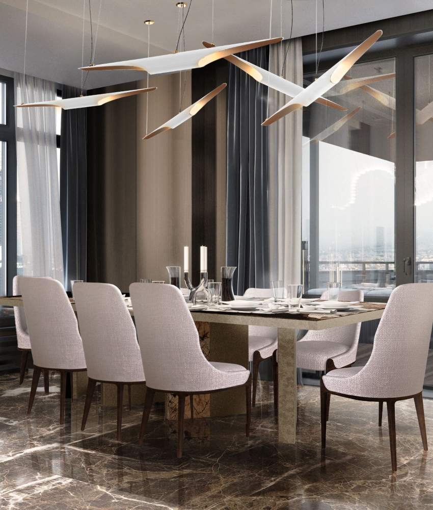 Elegant Dining Room Design In Neutral Tones
