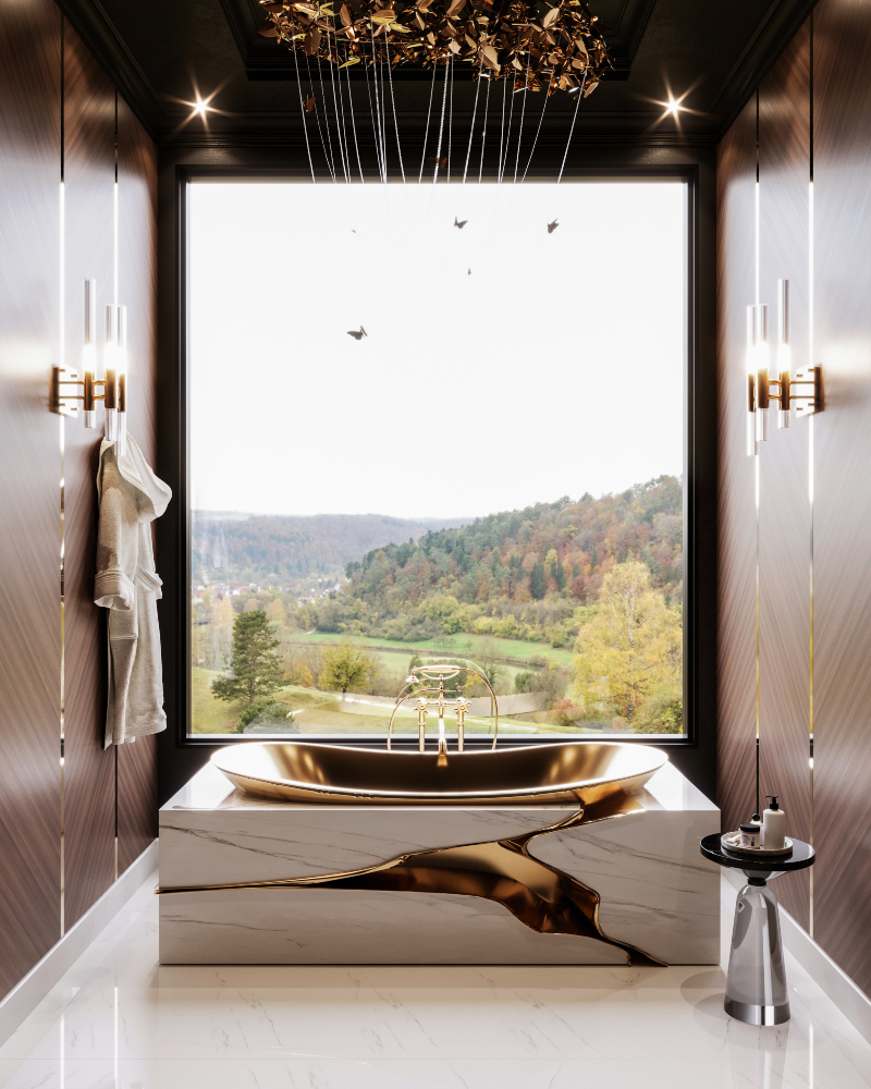 Sometimes All You Need Is A Luxury Bathtub And A View