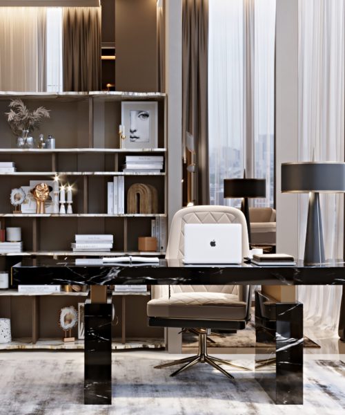 Luxurious Modern Office In Partnership With Sveka Design Studio