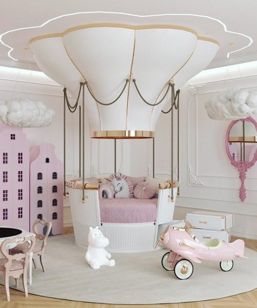 Elegant Pink Bedroom By Wise Interiors