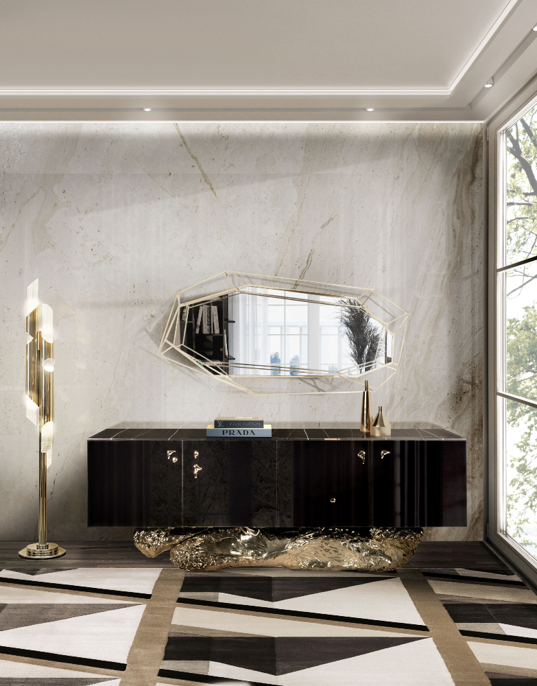 Black and Gold: A Dramatic Color Pairing For Luxury Interior Design