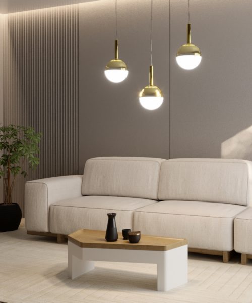 Cozy Neutral Living Room Design
