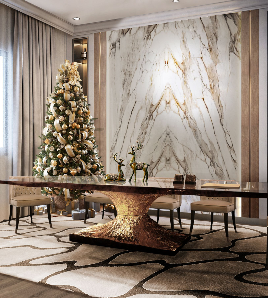 Christmas Is Here: A Luxury Dining Room For A Memorable Celebration