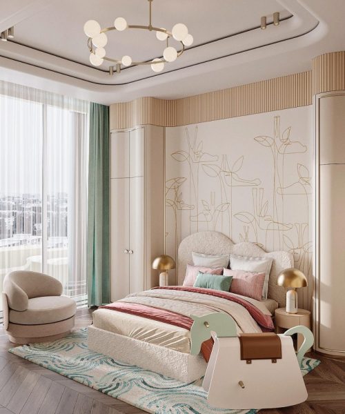 Neutral-Toned Bedroom By Rubleva Design