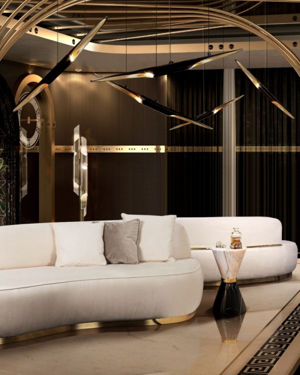 Magical Lounge In Green Tones