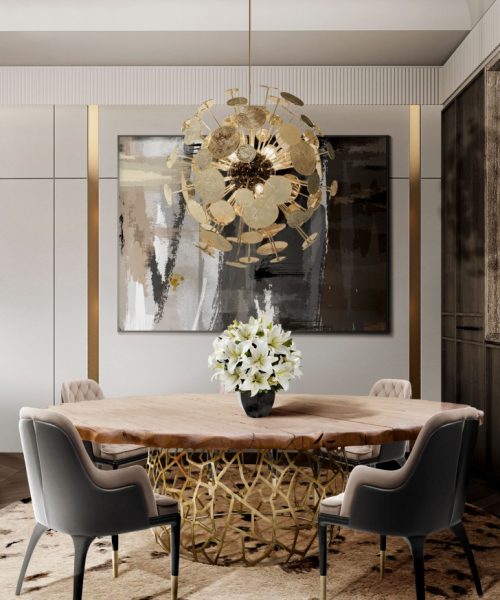 Dining Room Styling With Contemporary Nuances