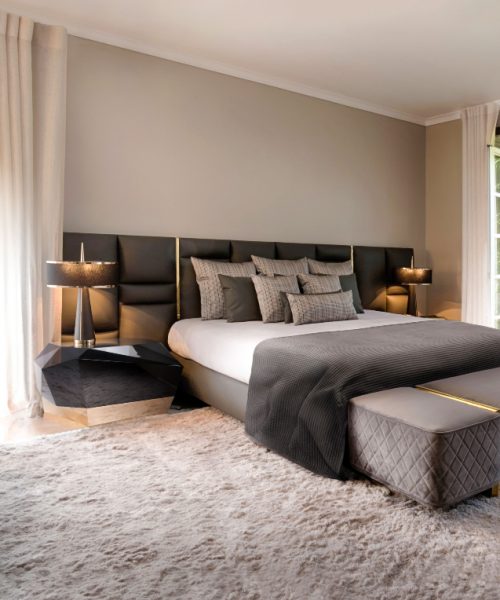 Luxury Hotel Bedroom With Elegance Levels At Maximum