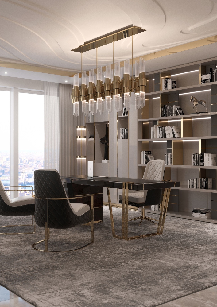 OFFICE DESIGN IN WARM TONES_ PRODUCTIVITY FRIENDLY