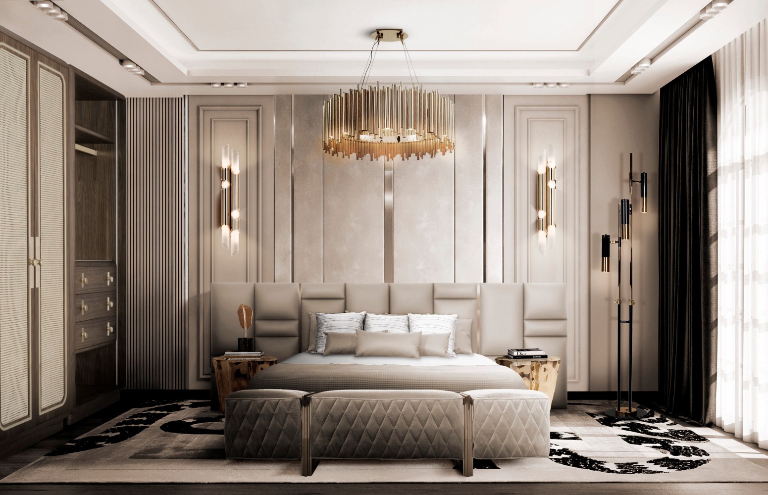 Embrace Serenity and Sophistication: The Allure of a Luxury Bedroom