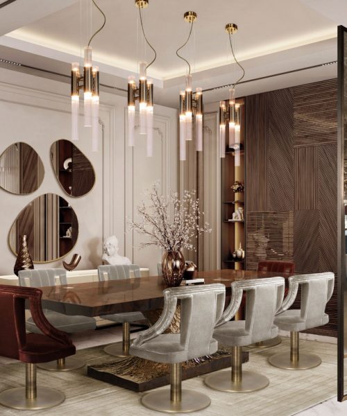 From Past to Present: A Tour of the Luxury Modern-Classic Dining Room