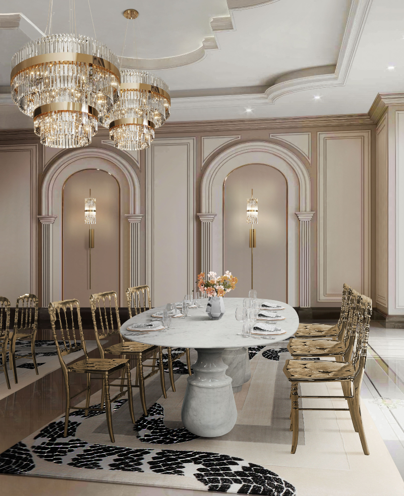 The Timeless Elegance of a Modern Classic Dining Room