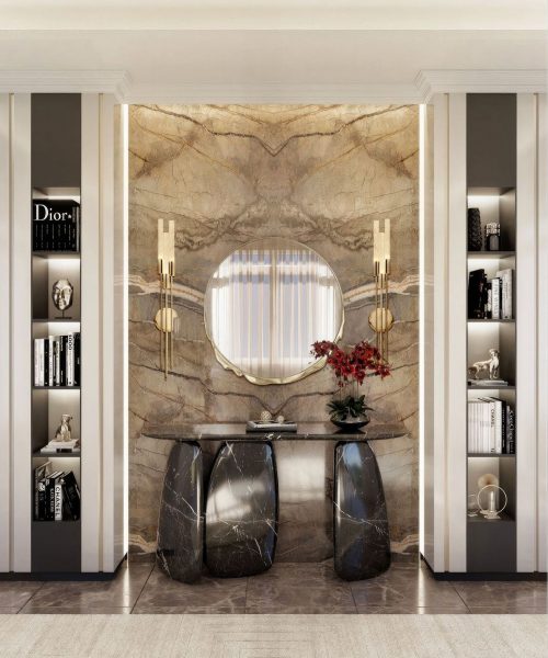 Embrace Grandeur: A Luxury Foyer For The Opulence Lover