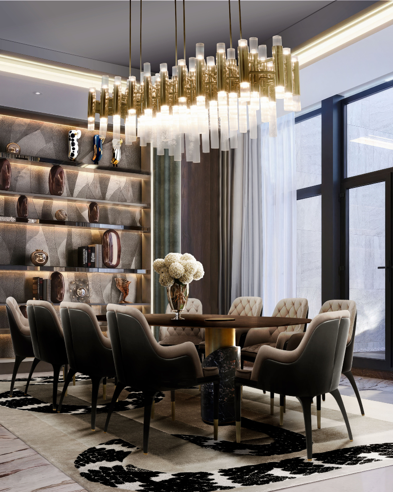 Designing the Perfect Luxury Dining Room for Unforgettable Guest Invitations