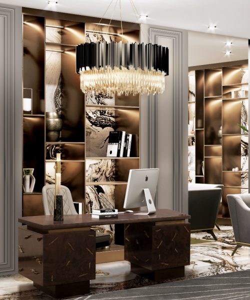 The Elegance of Brown: A Journey into the World of Luxury Offices