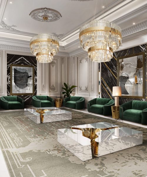 The Opulent Oasis of a Luxury Hotel Lobby