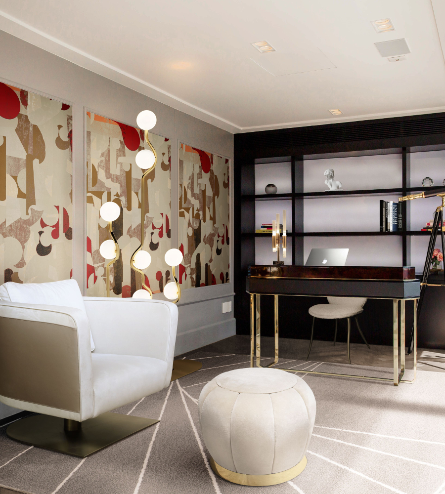 Luxury Home Office That Proves Bold Design Choices Are Worth The Risk