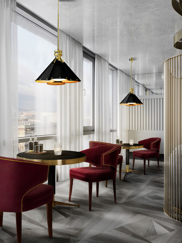 From Paris With Glamour: A Luxury Restaurant Design With A Superb View