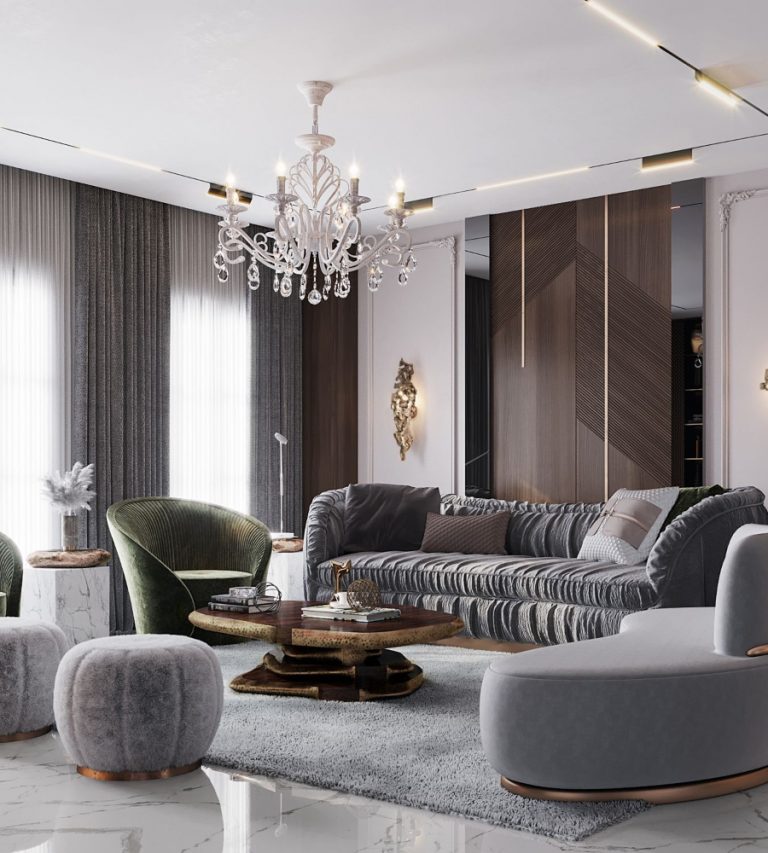Curated visual reference: A Luxury Modern Apartment In The Heart Of Moscow Photo Inspiration