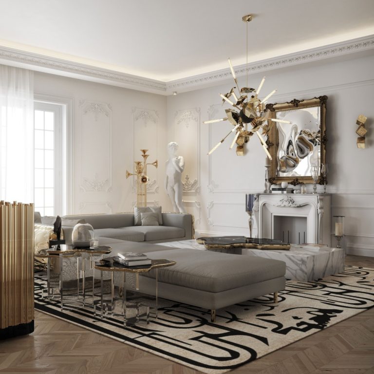 Photo inspiration: Picture Idea: Modern Living Room With A Powerful Nature Appeal