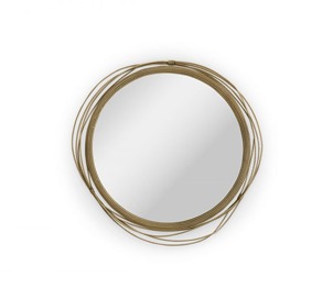 Kayan Round Mirror