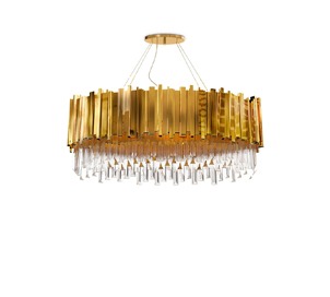 empire oval suspension luxxu covet house Atomic Ceiling Lamp