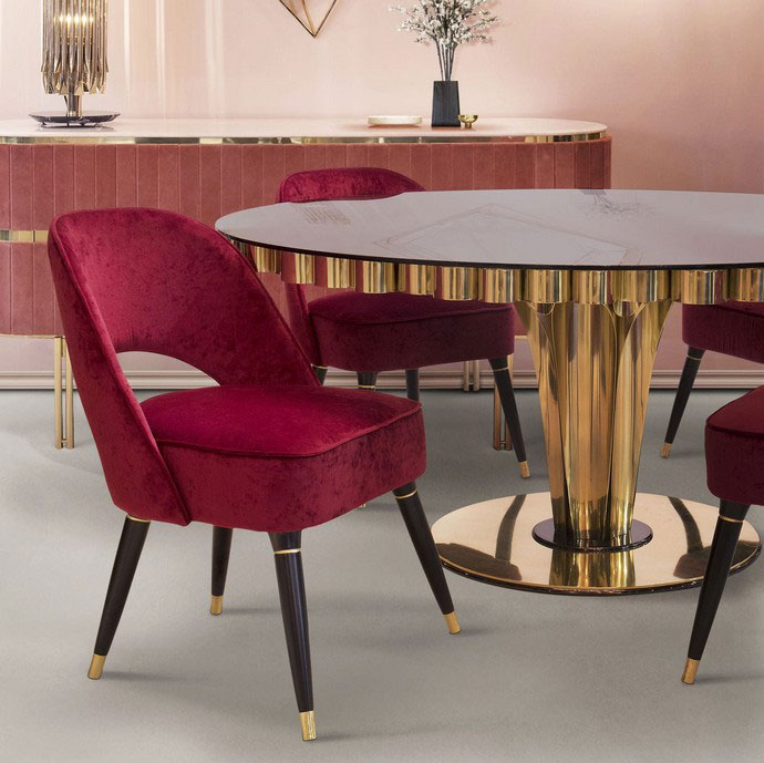 Dining Room Decor Ideas: Luxury Dining Chairs