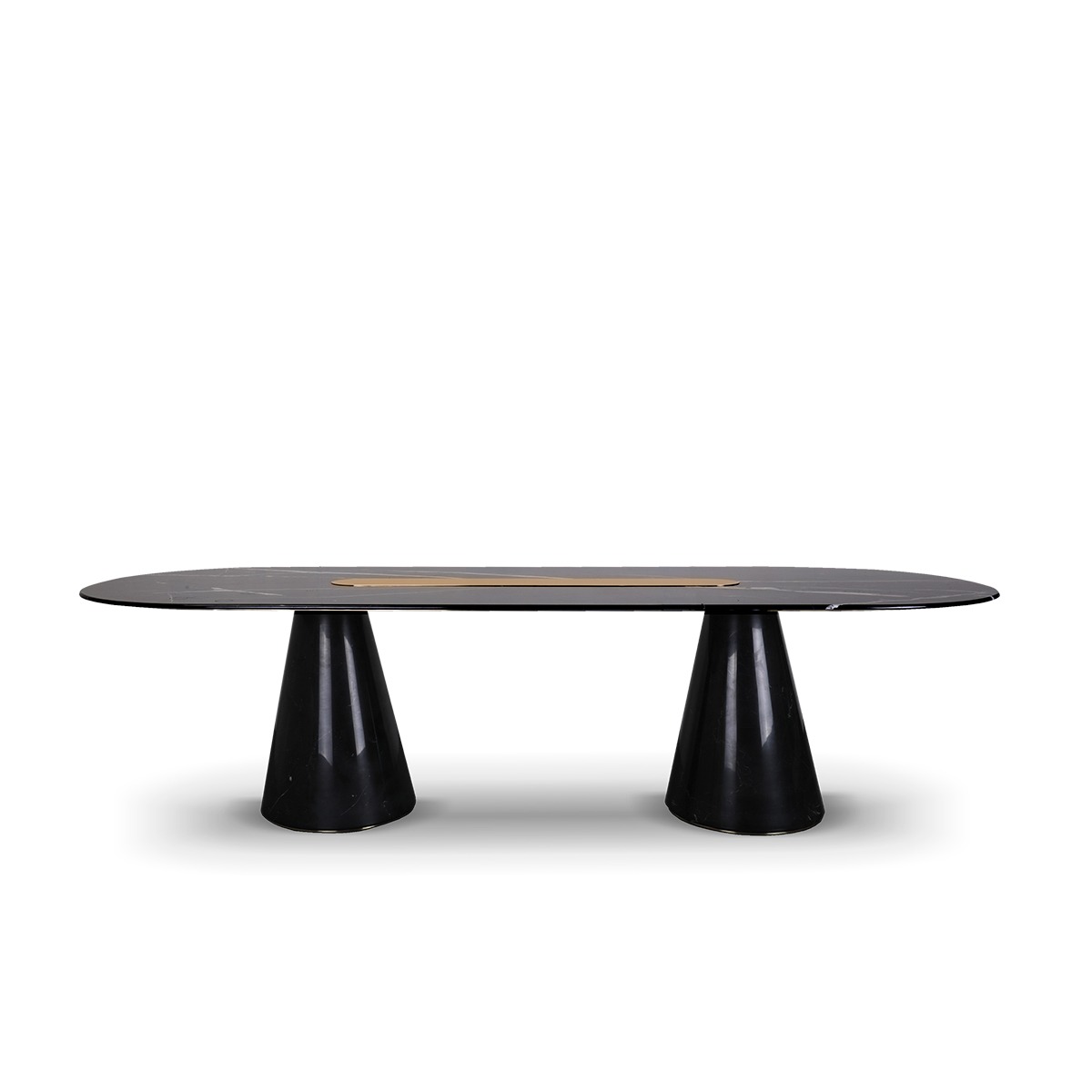 EH bertoia oval table 01 Pietra Round Dining Table